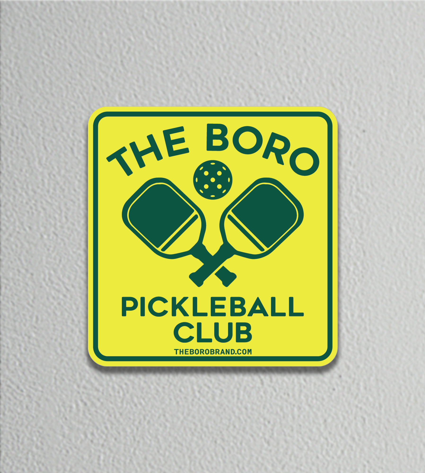 Pickleball Club Sticker
